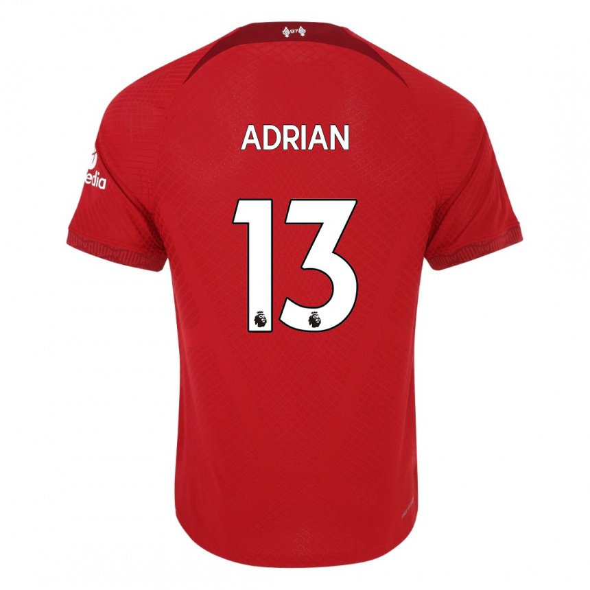 Kinder Adrian #13 Dunkelrot Heimtrikot Trikot 2022/23 T-shirt Belgien