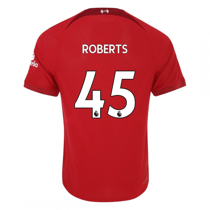 Enfant Maillot Iwan Roberts #45 Rouge Foncé Tenues Domicile 2022/23 T-shirt Belgique