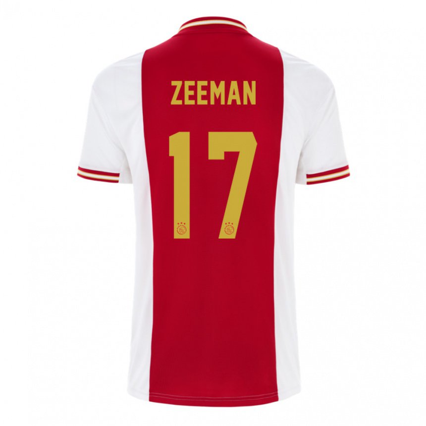 Kinder Kelly Zeeman #17 Dunkelrot Weiß Heimtrikot Trikot 2022/23 T-shirt Belgien