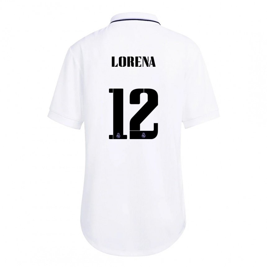Kinder Lorena Navarro #12 Weiß Lila Heimtrikot Trikot 2022/23 T-shirt Belgien