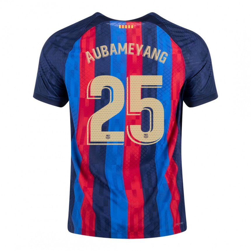 Kinder Pierre Emerick Aubameyang #25 Blau Scharlach Heimtrikot Trikot 2022/23 T-shirt Belgien