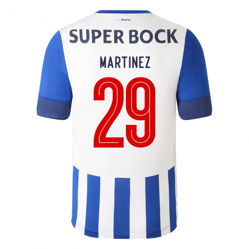 Kinder Toni Martinez #29 Königsblau Heimtrikot Trikot 2022/23 T-shirt Belgien