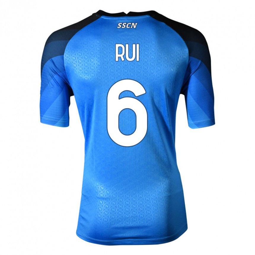 Kinder Mario Rui #6 Dunkelblau Grau Heimtrikot Trikot 2022/23 T-shirt Belgien