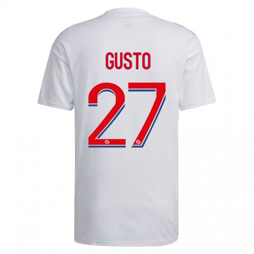 Enfant Maillot Malo Gusto #27 Blanc Bleu Rouge Tenues Domicile 2022/23 T-shirt Belgique