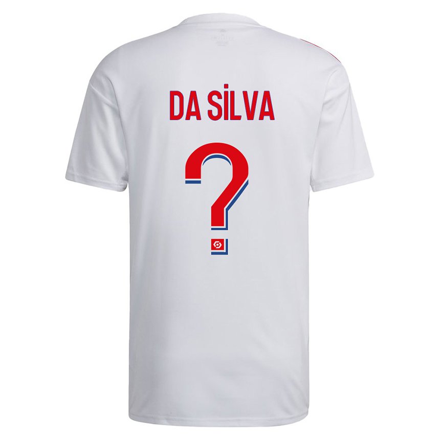 Kinder Florent Da Silva #0 Weiß Blau Rot Heimtrikot Trikot 2022/23 T-shirt Belgien