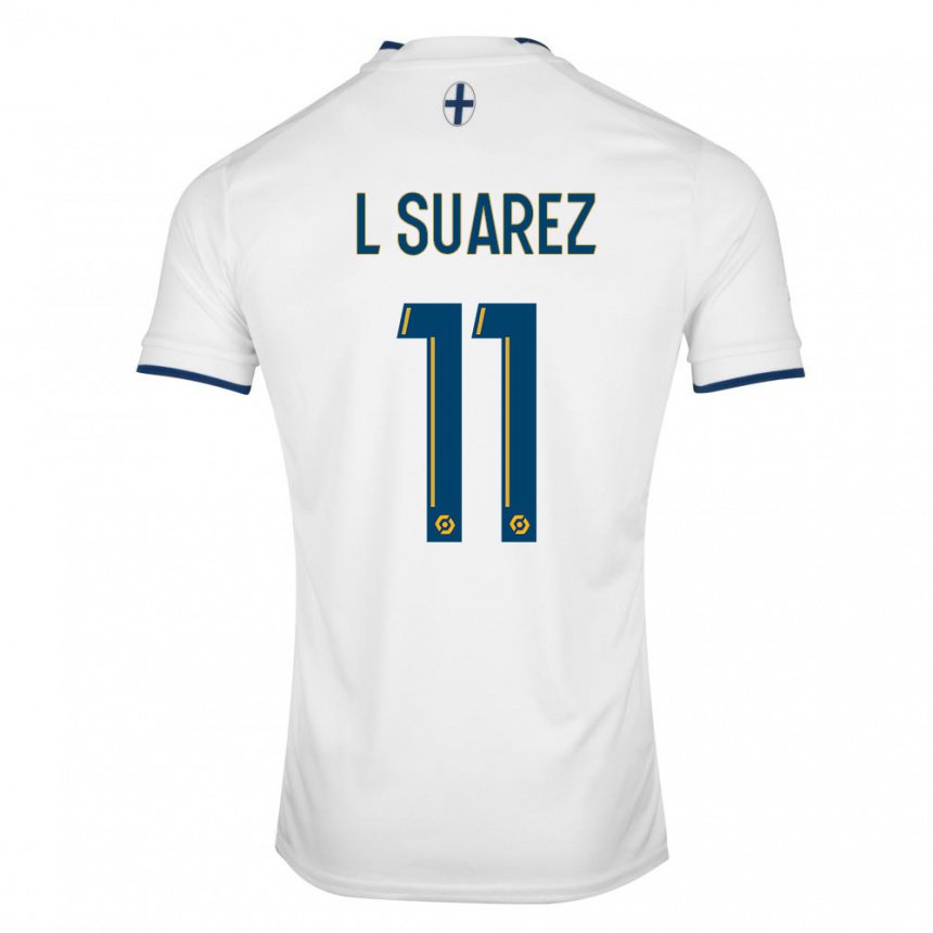 Kinder Luis Suarez #11 Weißer Saphir Heimtrikot Trikot 2022/23 T-shirt Belgien