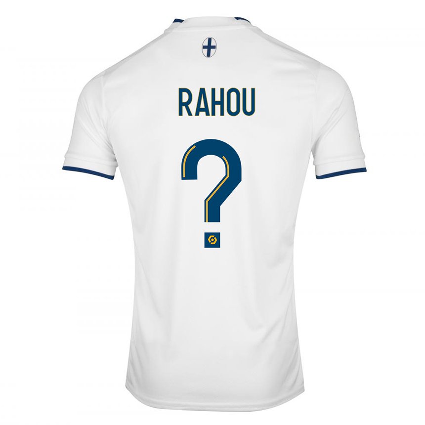 Enfant Maillot Jores Rahou #0 Saphir Blanc Tenues Domicile 2022/23 T-shirt Belgique