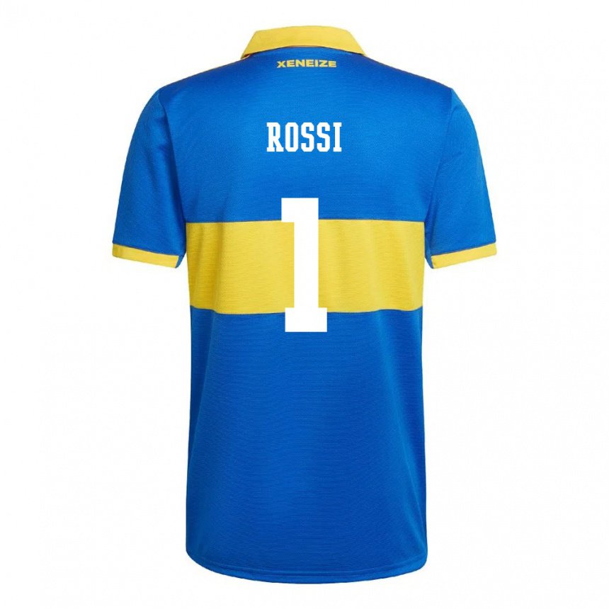 Kinder Agustin Rossi #1 Olympiagelb Heimtrikot Trikot 2022/23 T-shirt Belgien