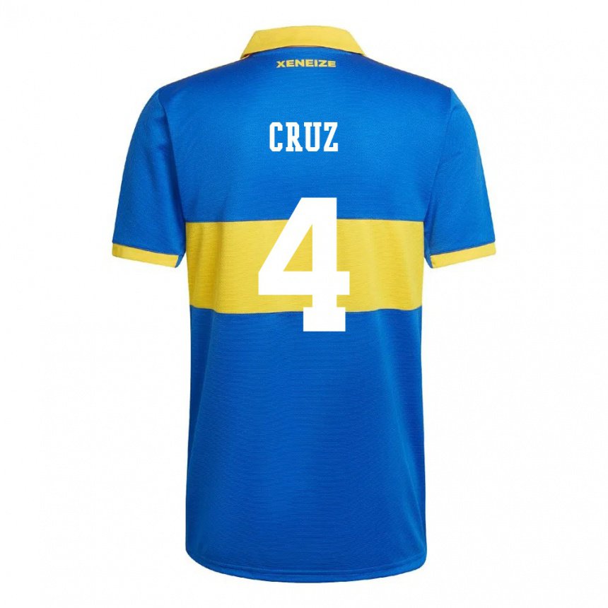 Kinder Julieta Cruz #4 Olympiagelb Heimtrikot Trikot 2022/23 T-shirt Belgien