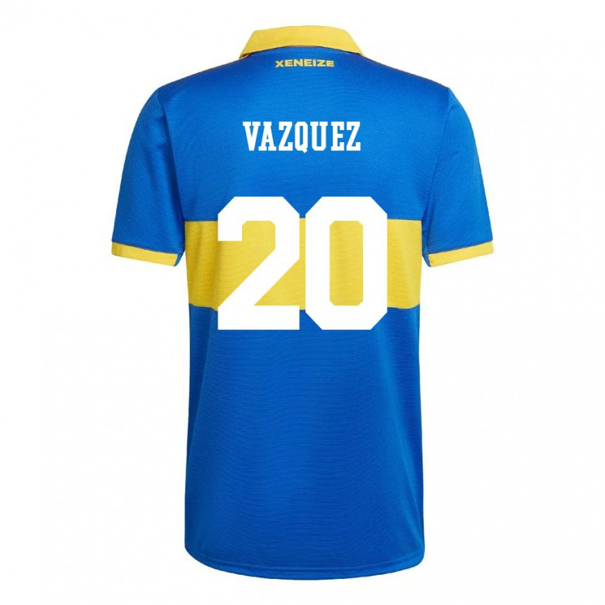 Enfant Maillot Constanza Vazquez #20 Jaune Olympique Tenues Domicile 2022/23 T-shirt Belgique