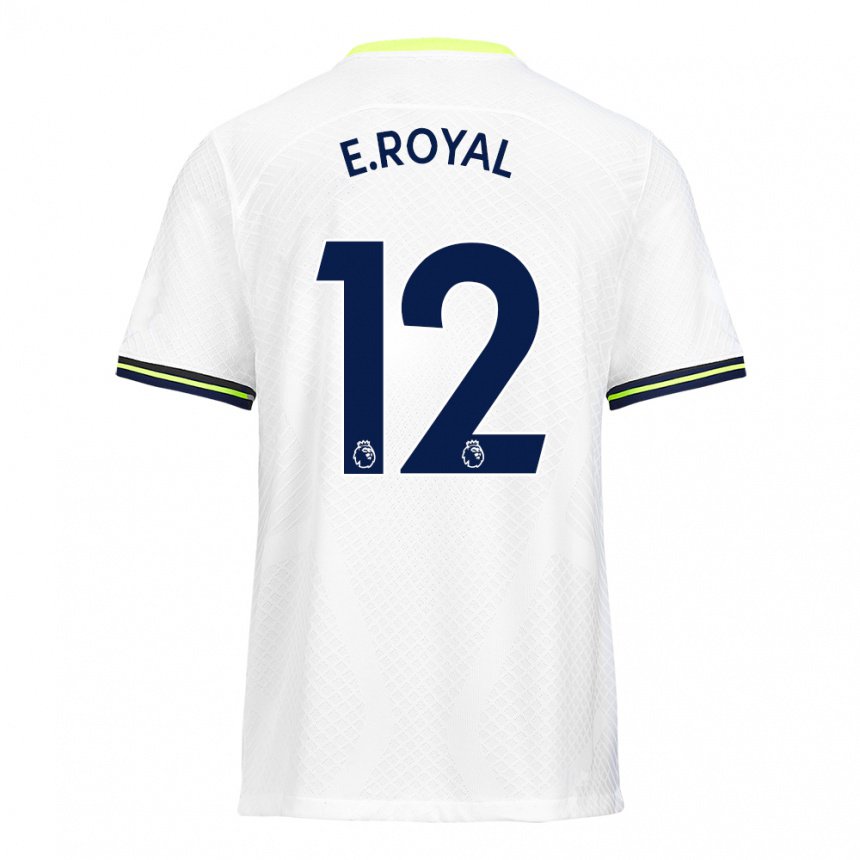 Kinder Emerson Royal #12 Weiß Grün Heimtrikot Trikot 2022/23 T-shirt Belgien
