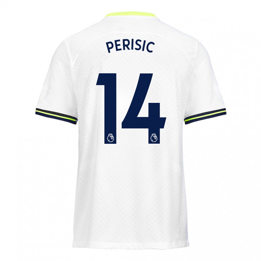 Kinder Ivan Perisic #14 Weiß Grün Heimtrikot Trikot 2022/23 T-shirt Belgien