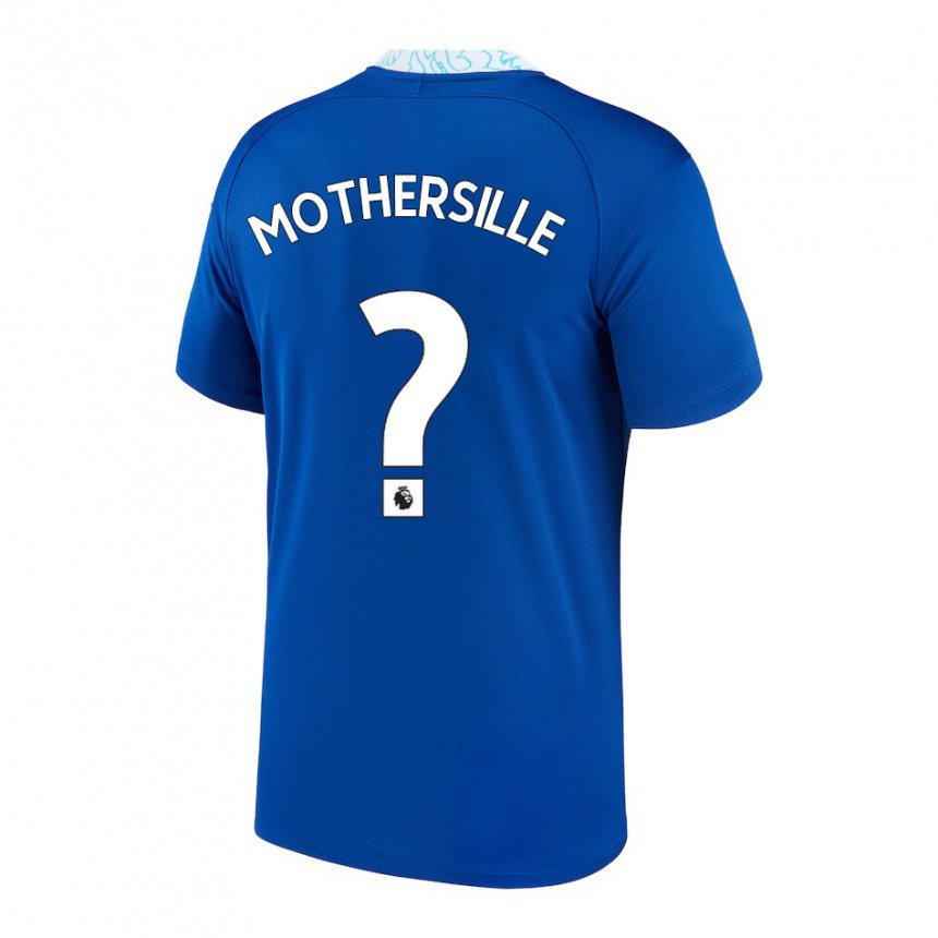 Enfant Maillot Malik Mothersille #0 Bleu Foncé Tenues Domicile 2022/23 T-shirt Belgique