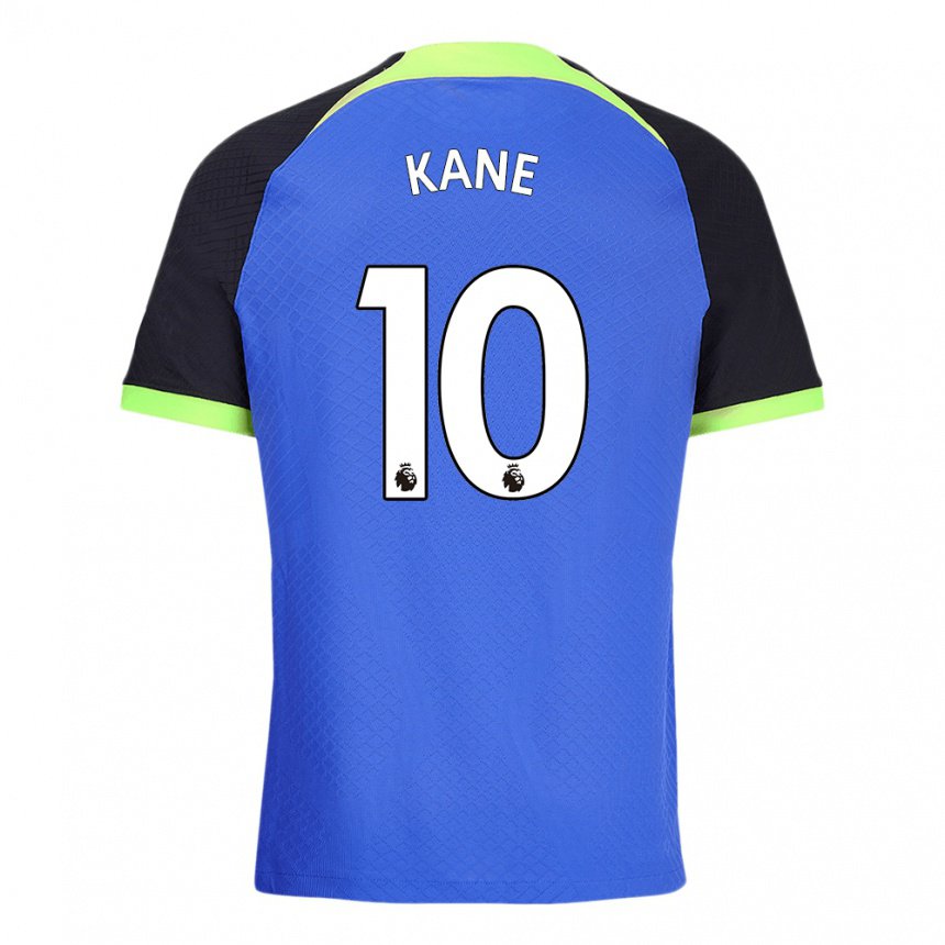 Enfant Maillot Harry Kane #10 Bleu Vert Tenues Extérieur 2022/23 T-shirt Belgique