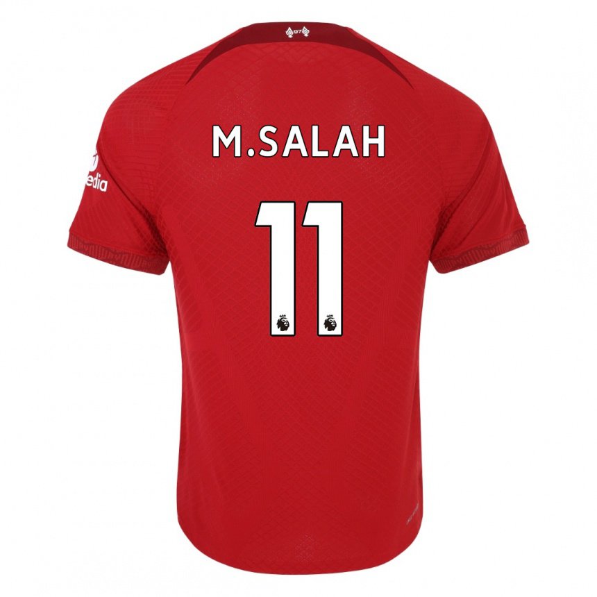 Herren Mohamed Salah #11 Dunkelrot Heimtrikot Trikot 2022/23 T-shirt Belgien