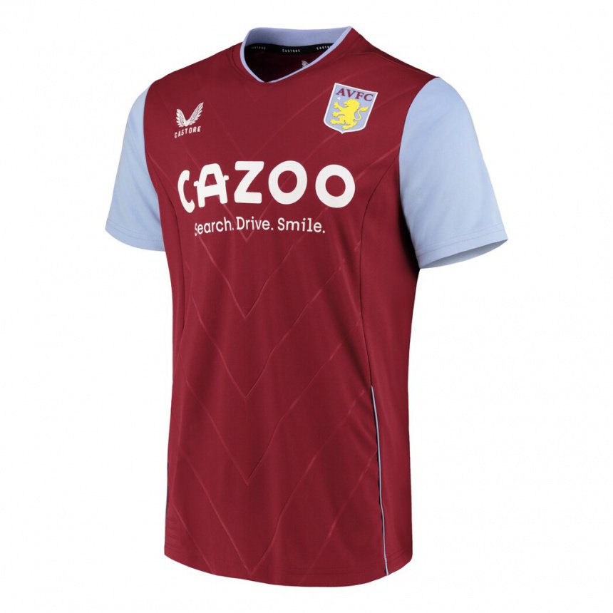 Herren Ezri Konsa #4 Wein Heimtrikot Trikot 2022/23 T-shirt Belgien