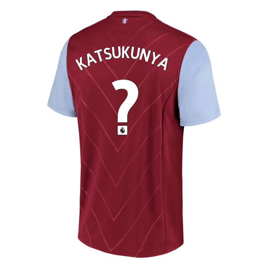 Herren Thierry Katsukunya #0 Wein Heimtrikot Trikot 2022/23 T-shirt Belgien