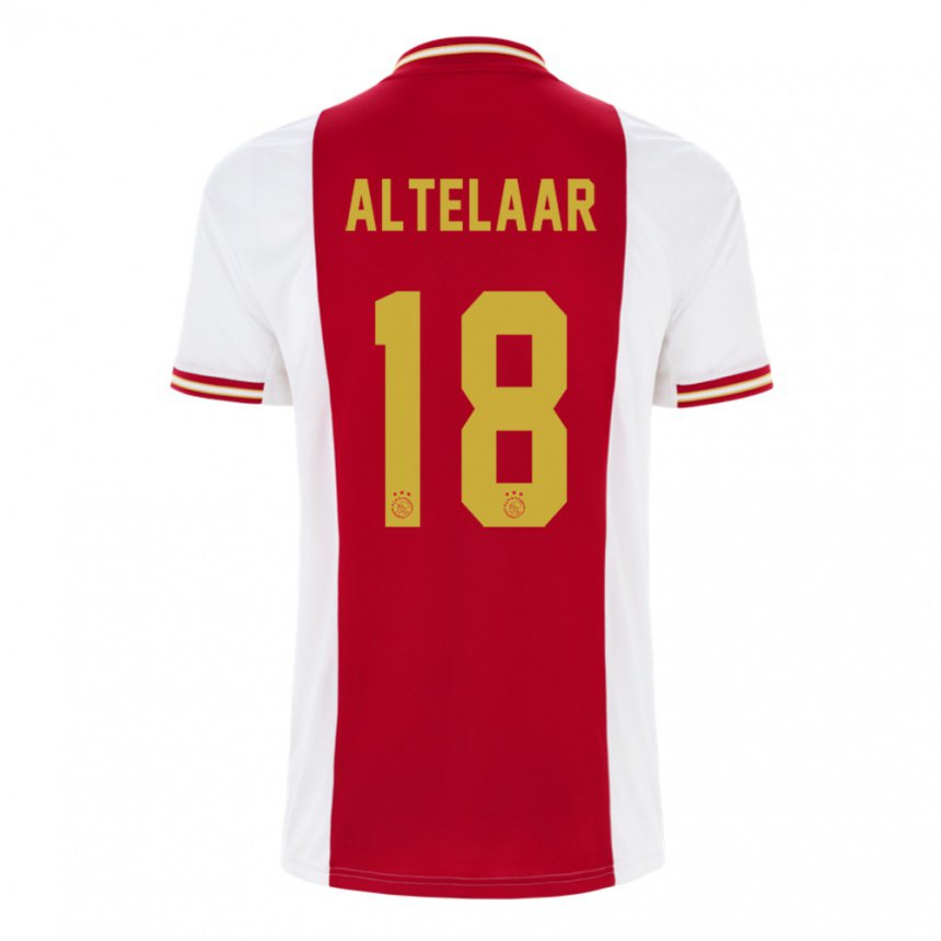 Herren Jamie Altelaar #18 Dunkelrot Weiß Heimtrikot Trikot 2022/23 T-shirt Belgien