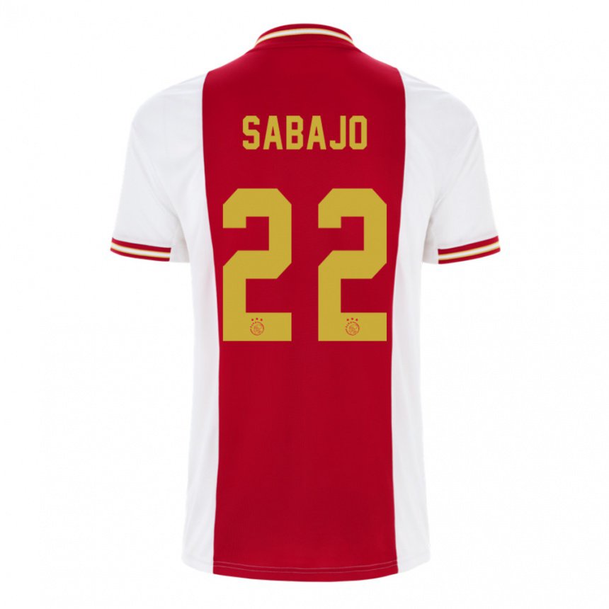 Herren Quinty Sabajo #22 Dunkelrot Weiß Heimtrikot Trikot 2022/23 T-shirt Belgien