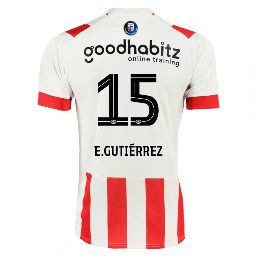 Herren Erick Gutierrez #15 Dunkelrosa Heimtrikot Trikot 2022/23 T-shirt Belgien