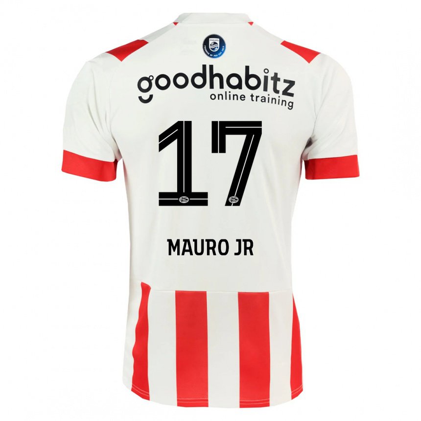 Herren Mauro Junior #17 Dunkelrosa Heimtrikot Trikot 2022/23 T-shirt Belgien