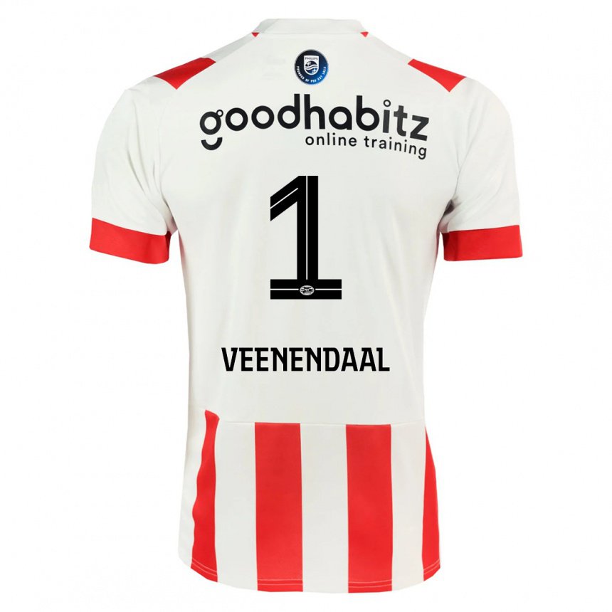 Herren Sari Van Veenendaal #1 Dunkelrosa Heimtrikot Trikot 2022/23 T-shirt Belgien