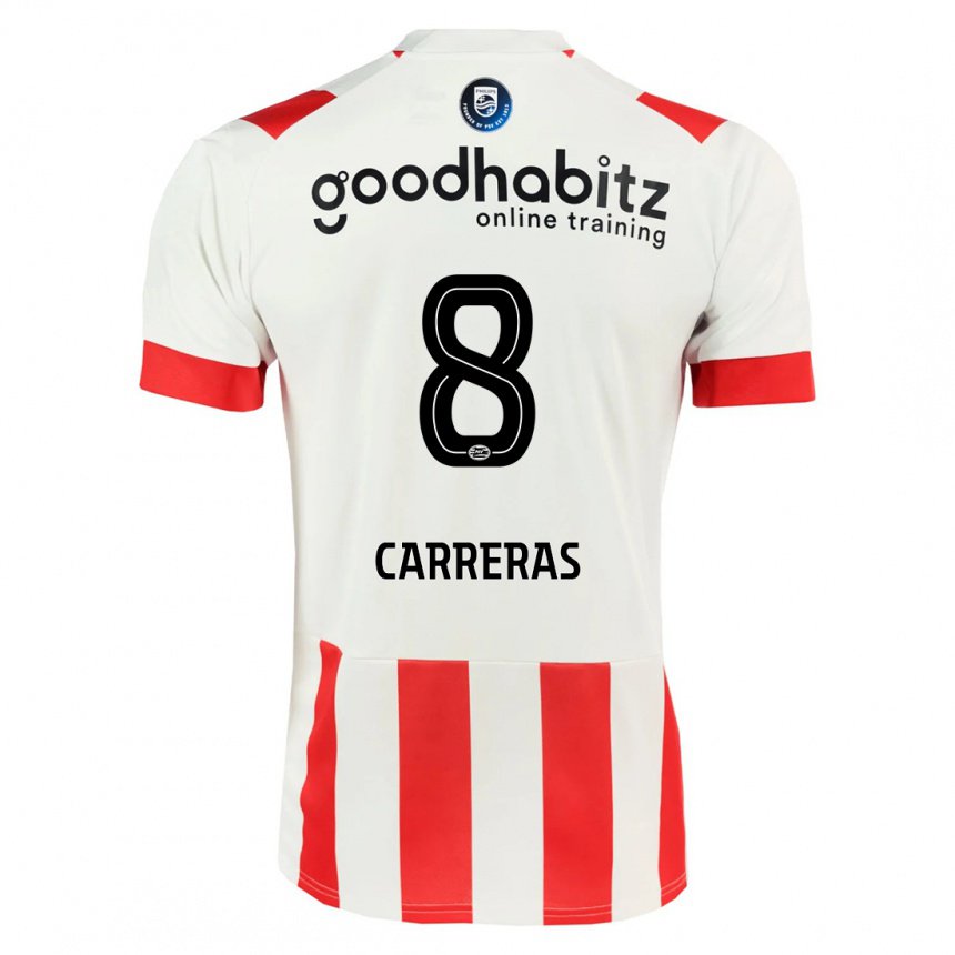 Herren Georgina Carreras #8 Dunkelrosa Heimtrikot Trikot 2022/23 T-shirt Belgien