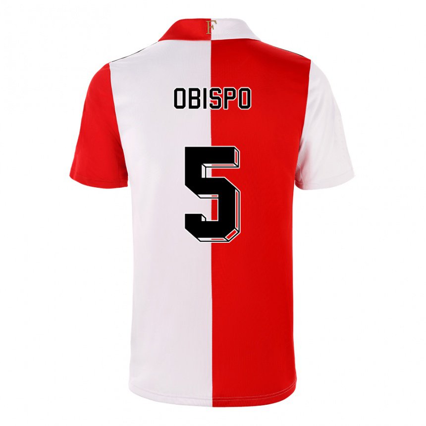 Herren Celainy Obispo #5 Chili Weiß Heimtrikot Trikot 2022/23 T-shirt Belgien