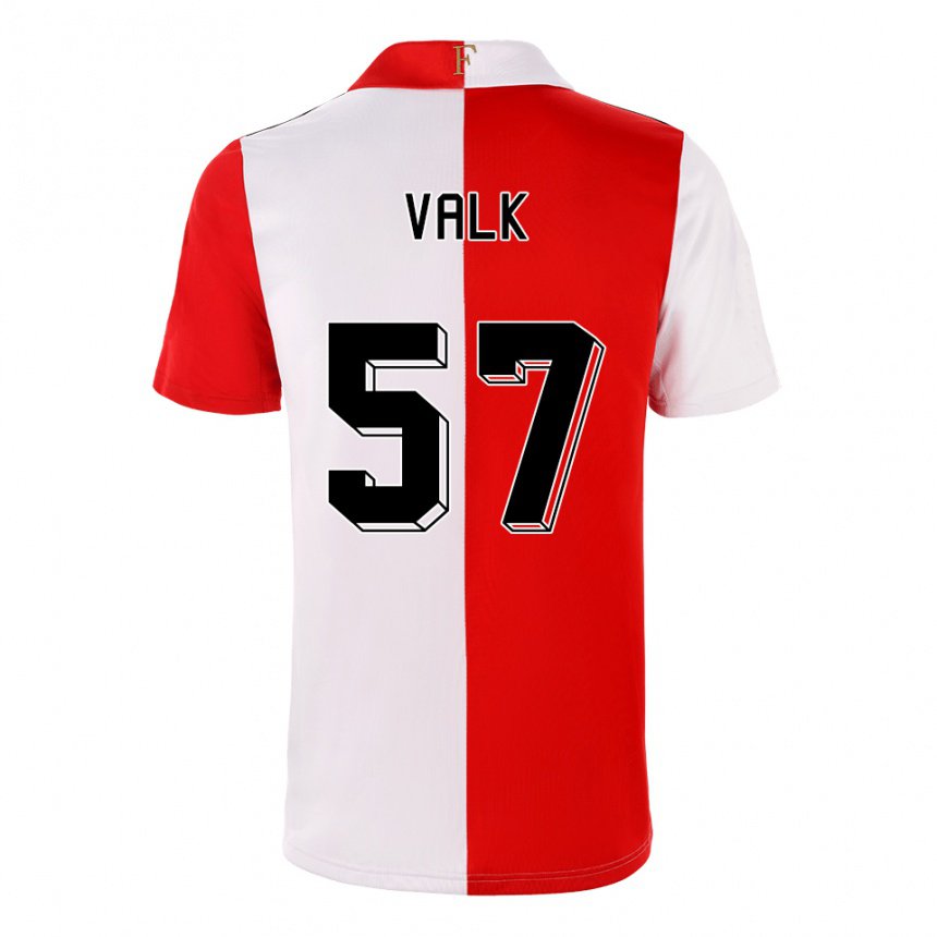 Herren Sem Valk #57 Chili Weiß Heimtrikot Trikot 2022/23 T-shirt Belgien