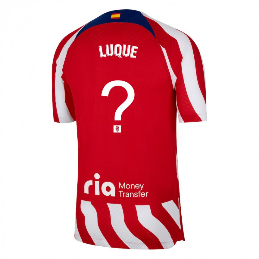 Herren Adrian Luque #0 Rot Weiß Blau Heimtrikot Trikot 2022/23 T-shirt Belgien