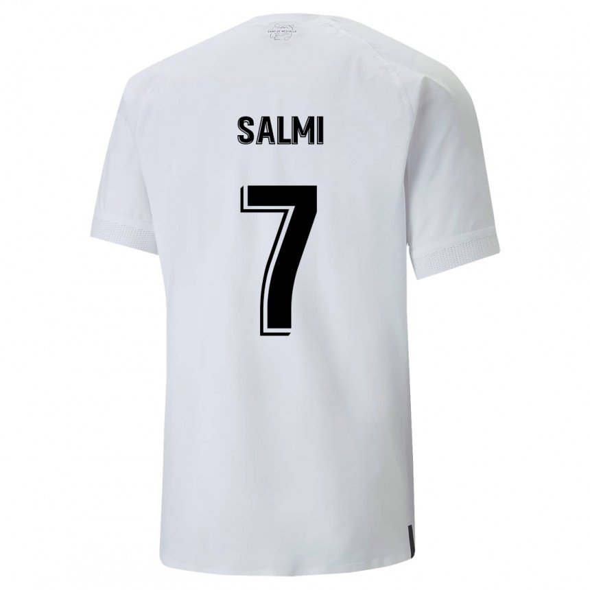 Homme Maillot Iina Salmi #7 Blanc Crémeux Tenues Domicile 2022/23 T-shirt Belgique