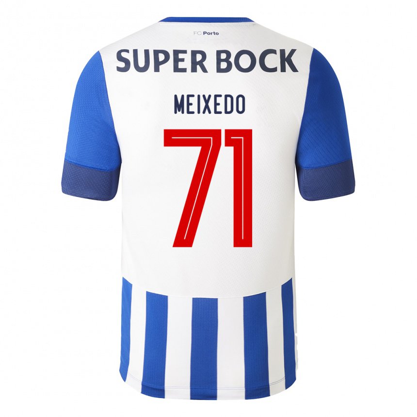 Herren Francisco Meixedo #71 Königsblau Heimtrikot Trikot 2022/23 T-shirt Belgien