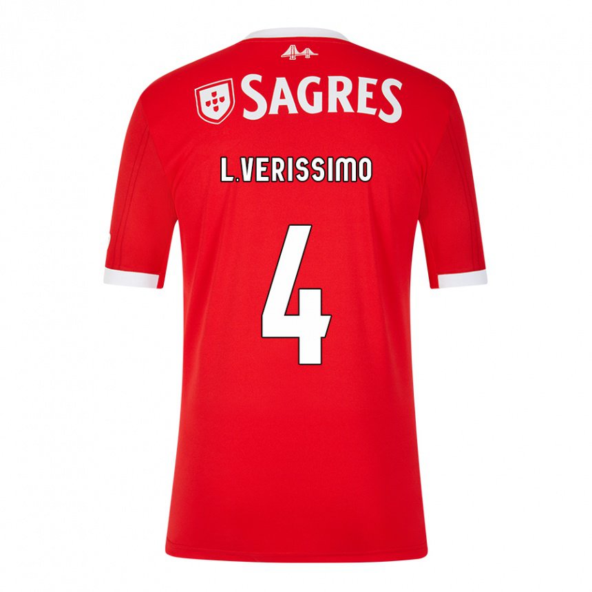 Herren Lucas Verissimo #4 Neonrot Heimtrikot Trikot 2022/23 T-shirt Belgien