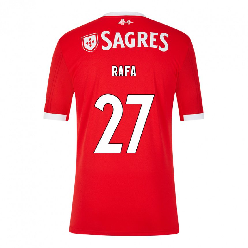 Homme Maillot Rafa Silva #27 Rouge Néon Tenues Domicile 2022/23 T-shirt Belgique