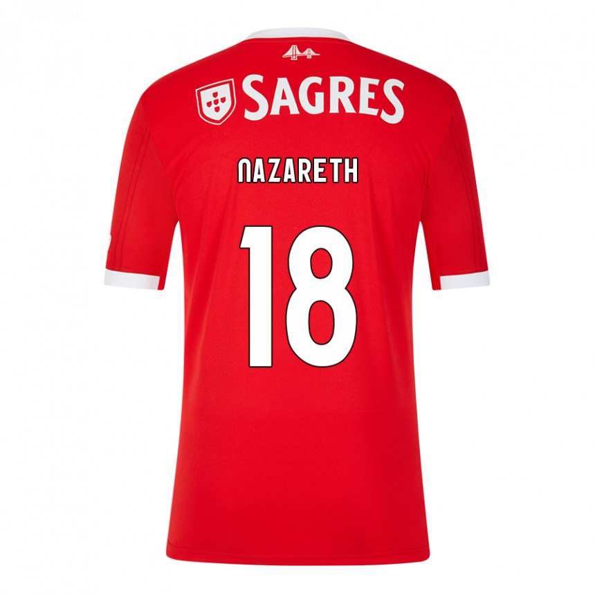 Herren Kika Nazareth #18 Neonrot Heimtrikot Trikot 2022/23 T-shirt Belgien