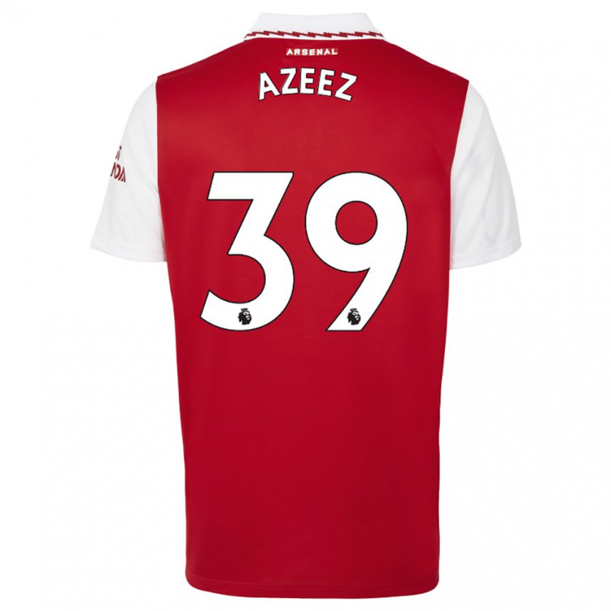Herren Miguel Azeez #39 Rot Weiß Heimtrikot Trikot 2022/23 T-shirt Belgien