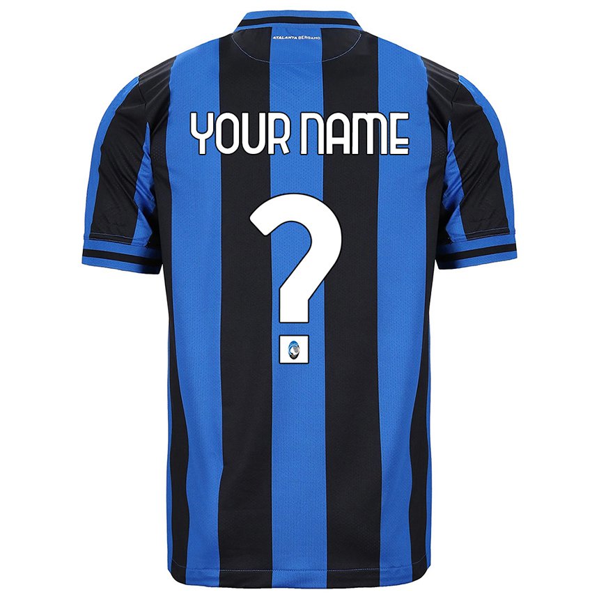 Herren Ihren Namen #0 Blau Schwarz Heimtrikot Trikot 2022/23 T-shirt Belgien