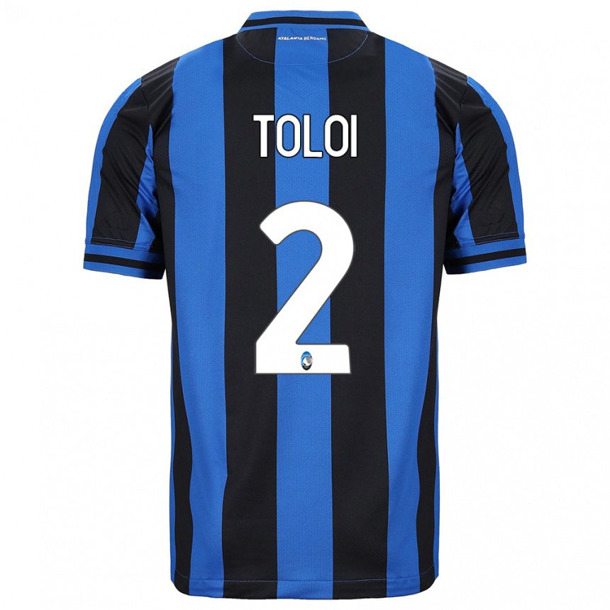 Homme Maillot Rafael Toloi #2 Bleu Noir Tenues Domicile 2022/23 T-shirt Belgique