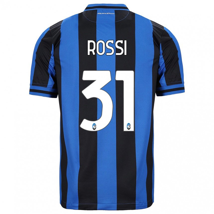Herren Francesco Rossi #31 Blau Schwarz Heimtrikot Trikot 2022/23 T-shirt Belgien