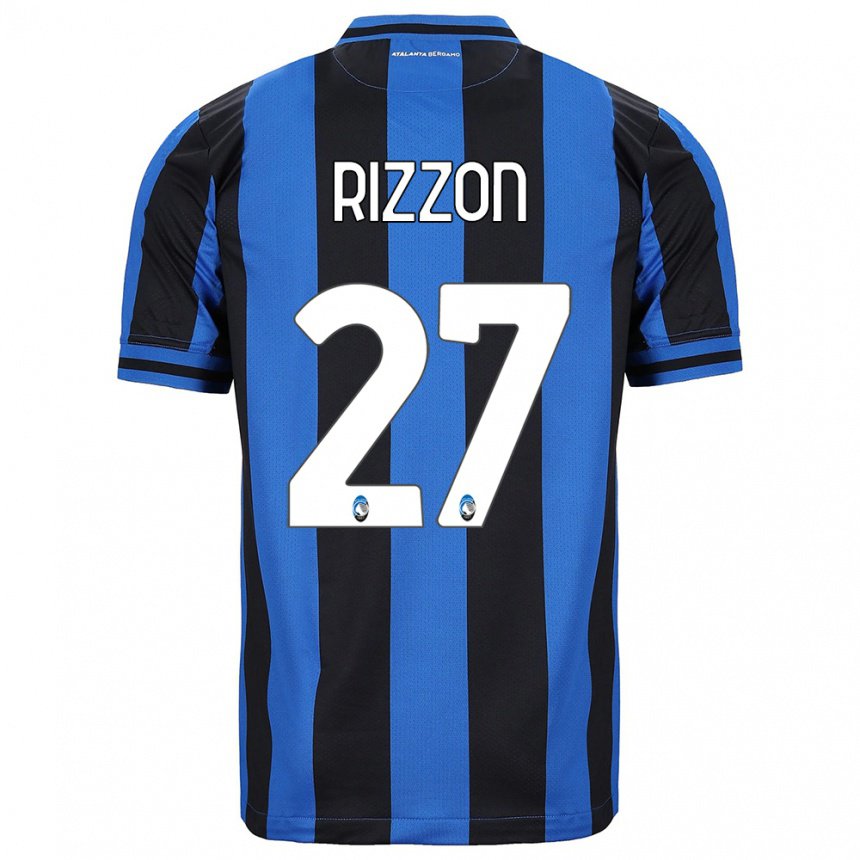 Herren Giulia Rizzon #27 Blau Schwarz Heimtrikot Trikot 2022/23 T-shirt Belgien
