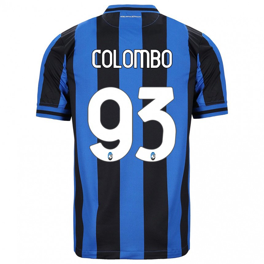 Herren Sofia Colombo #93 Blau Schwarz Heimtrikot Trikot 2022/23 T-shirt Belgien