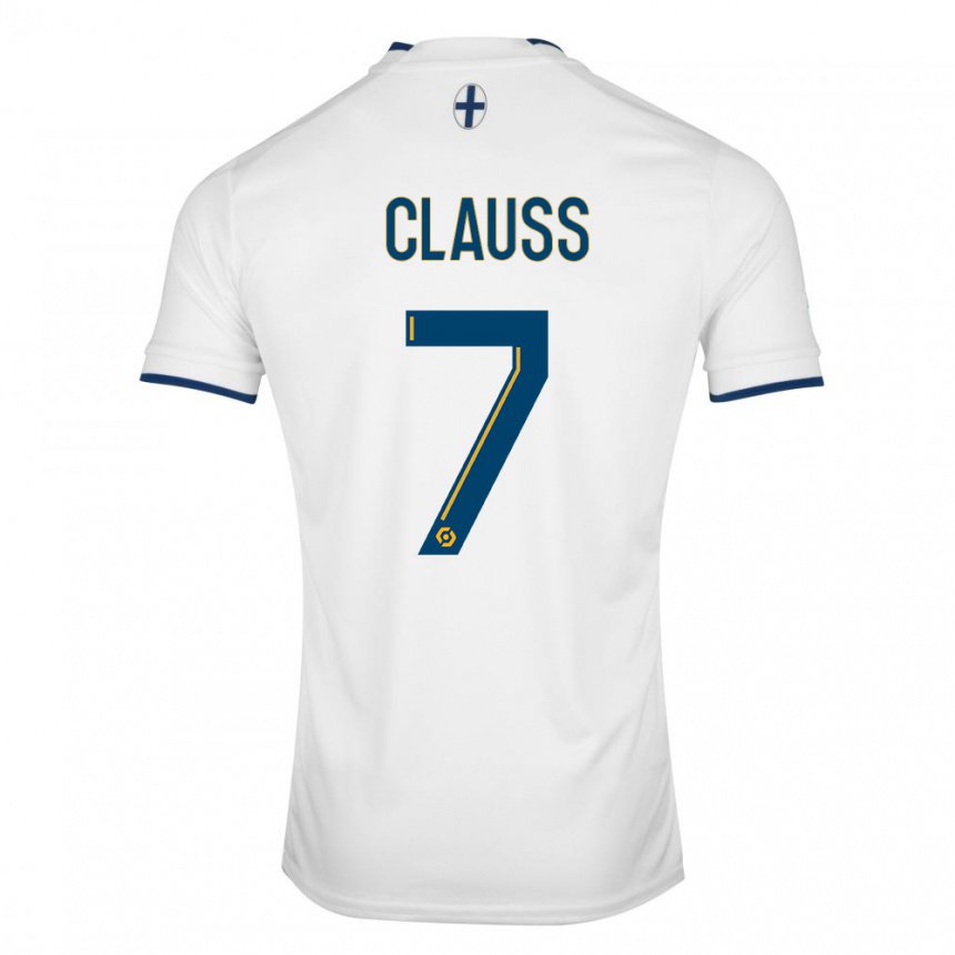 Herren Jonathan Clauss #7 Weißer Saphir Heimtrikot Trikot 2022/23 T-shirt Belgien