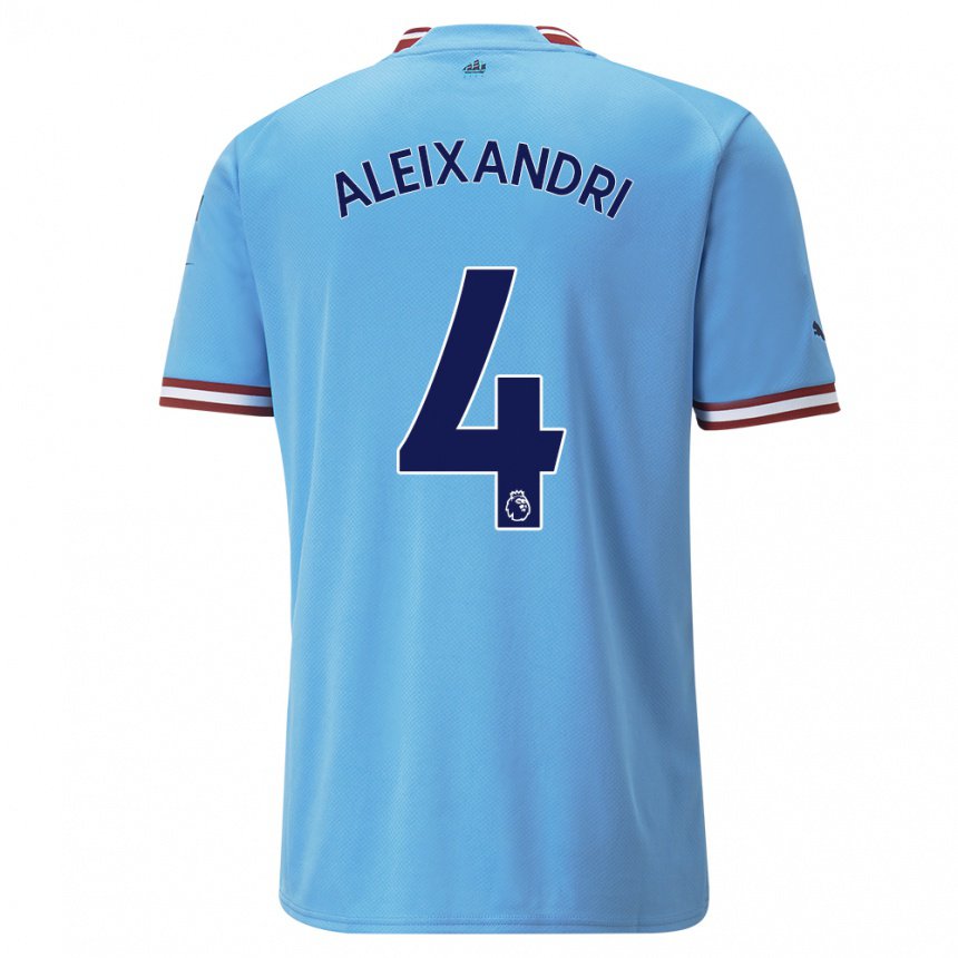 Herren Laia Aleixandri #4 Blau Rot Heimtrikot Trikot 2022/23 T-shirt Belgien