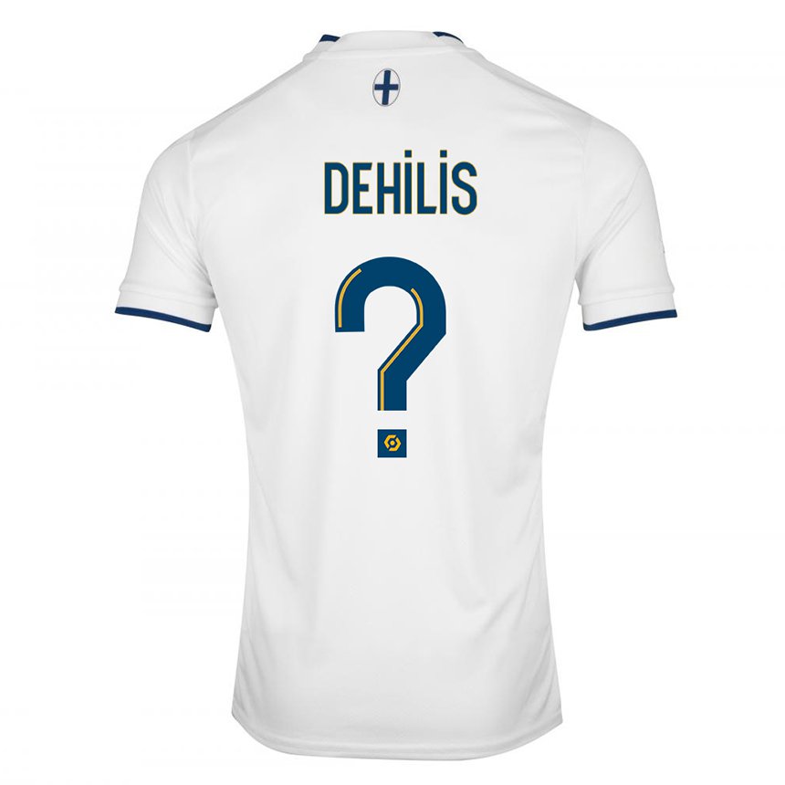 Herren Rayan Dehilis #0 Weißer Saphir Heimtrikot Trikot 2022/23 T-shirt Belgien