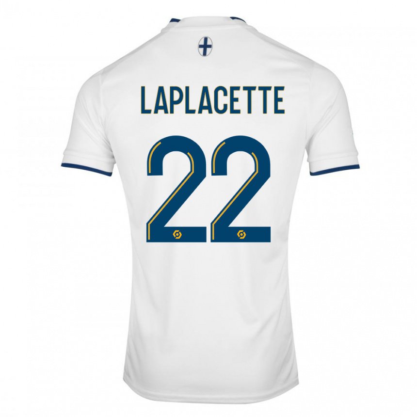 Herren Tess Laplacette #22 Weißer Saphir Heimtrikot Trikot 2022/23 T-shirt Belgien