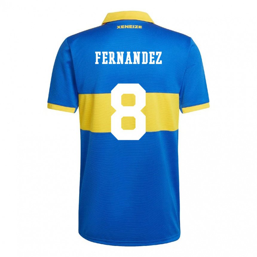 Herren Guillermo Fernandez #8 Olympiagelb Heimtrikot Trikot 2022/23 T-shirt Belgien