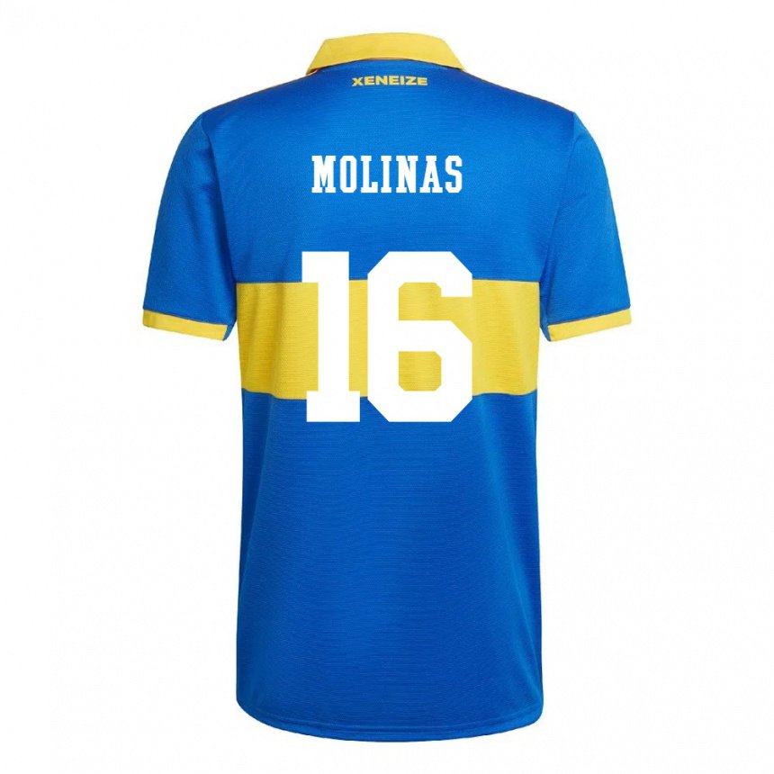 Herren Aaron Molinas #16 Olympiagelb Heimtrikot Trikot 2022/23 T-shirt Belgien