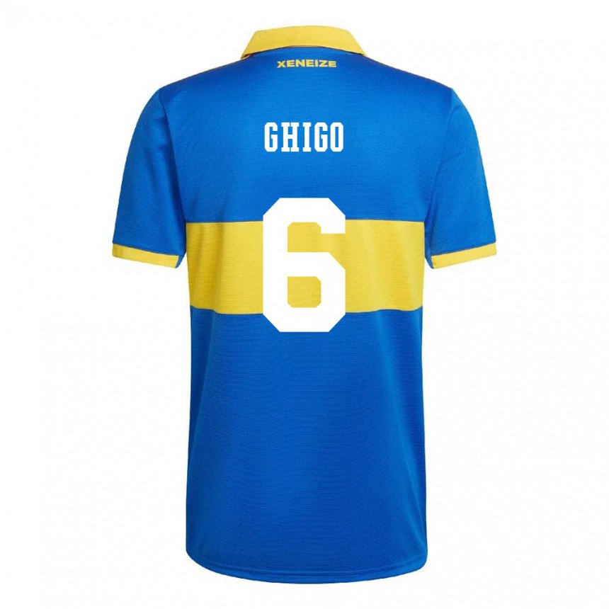 Herren Cecilia Ghigo #6 Olympiagelb Heimtrikot Trikot 2022/23 T-shirt Belgien