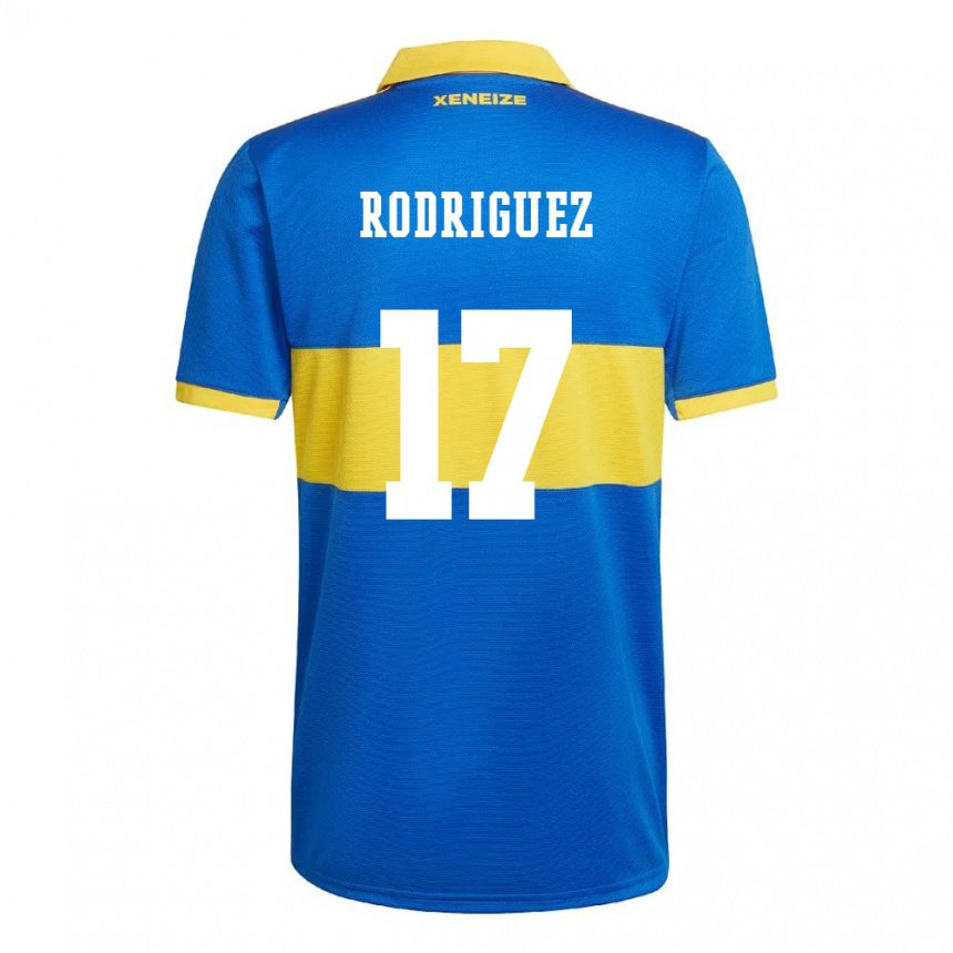 Homme Maillot Fanny Rodriguez #17 Jaune Olympique Tenues Domicile 2022/23 T-shirt Belgique