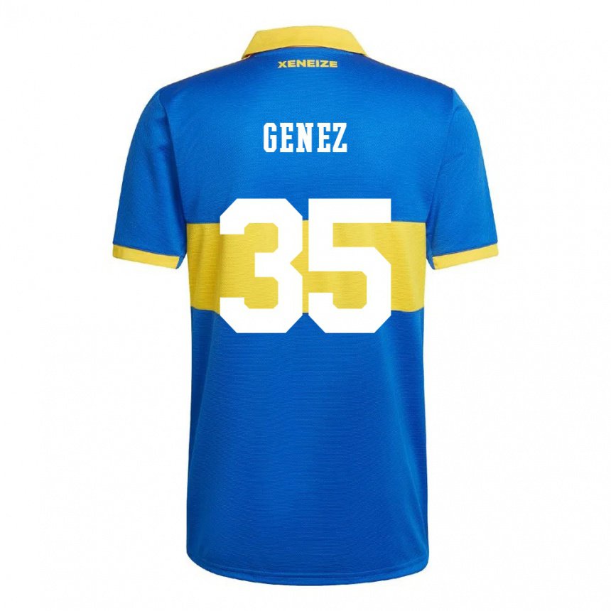 Herren Nahuel Genez #35 Olympiagelb Heimtrikot Trikot 2022/23 T-shirt Belgien